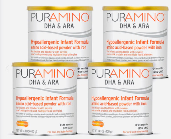 Enfamil Puramino DHA & ARA 14.1oz Can - Case of 4
