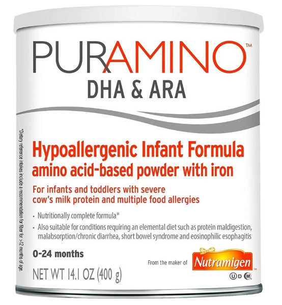 Enfamil Puramino DHA & ARA 14.1oz Can - Case of 4