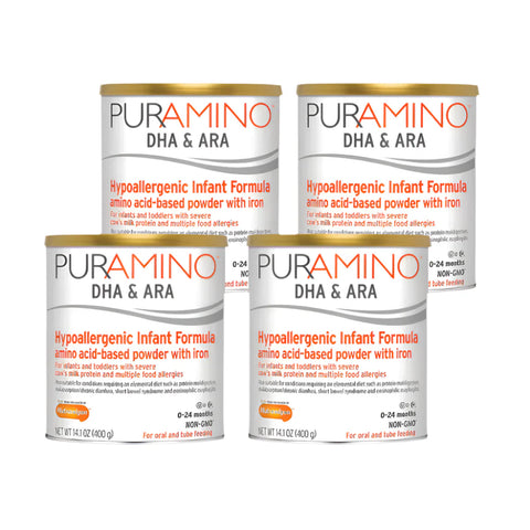 Enfamil Puramino DHA ARA 14.1oz Powder Can - Case of 4