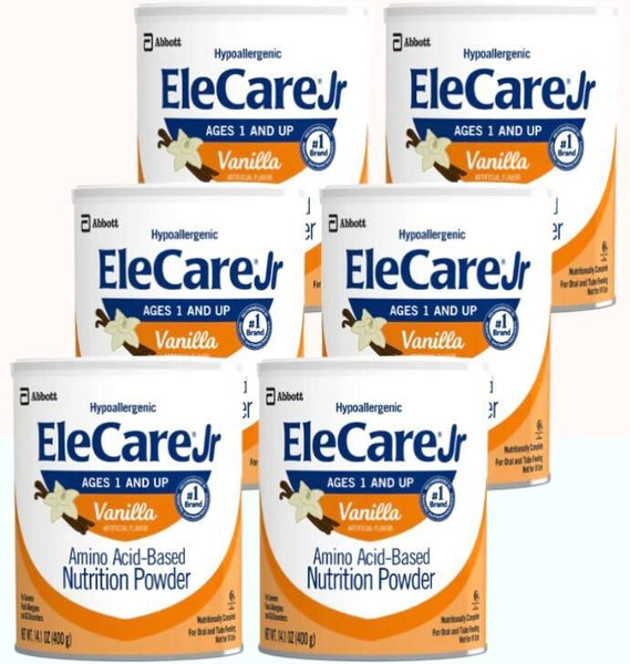 Elecare Junior Vanilla 14.1oz Can - Case of 6