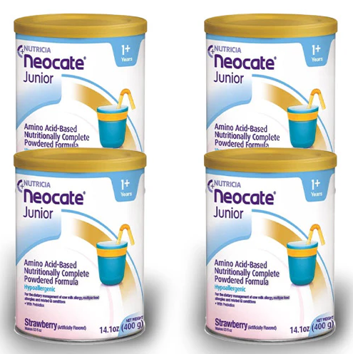 Neocate Jr Strawberry 14.1oz can- Case of 4