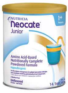 Nutricia Neocate Junior Unflavored 14.1oz Can - Case of 4