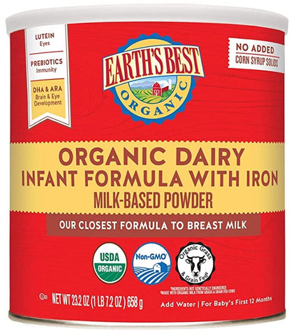 Earth's Best Organic Infant 21 oz - Single Can