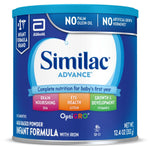 Similac Advance Infant Formula Powder, 12.4 oz (Pack of 6)